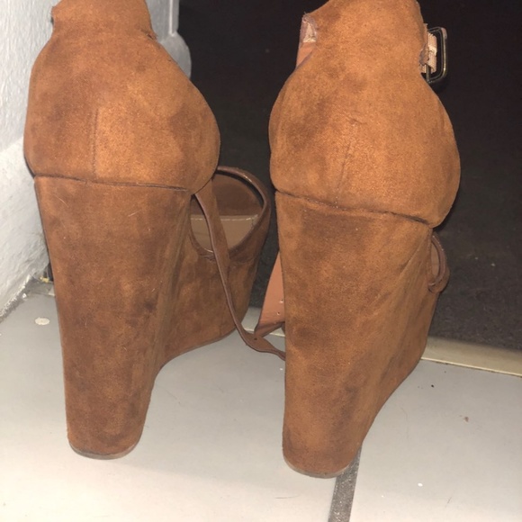 5 inch brown wedges - Picture 2 of 3